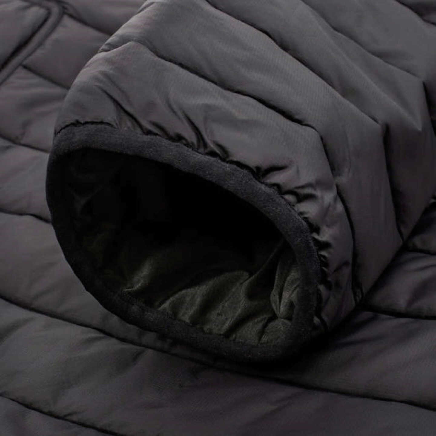 DEWALT Men's Black Puffer Heated Jacket Kit, 2XL Image 6