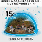 Thermacell Patio Shield 12 Hr. Royal Mosquito Repeller Image 2