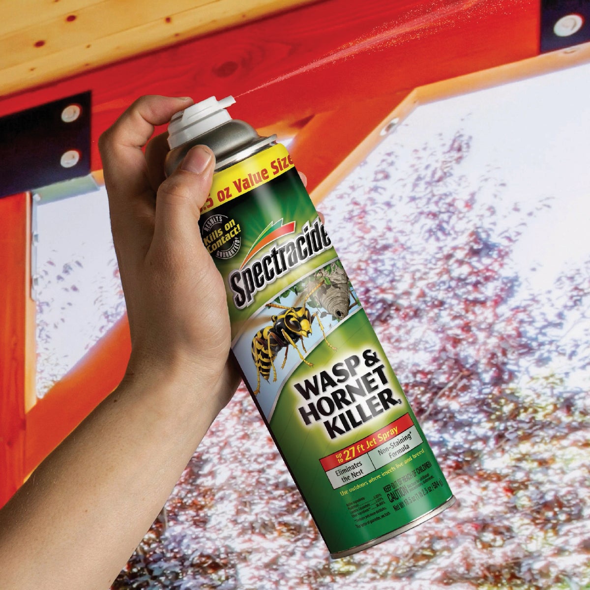 Spectracide 18.5 Oz. Wasp & Hornet Killer3 Aerosol (2-Pack) Image 2