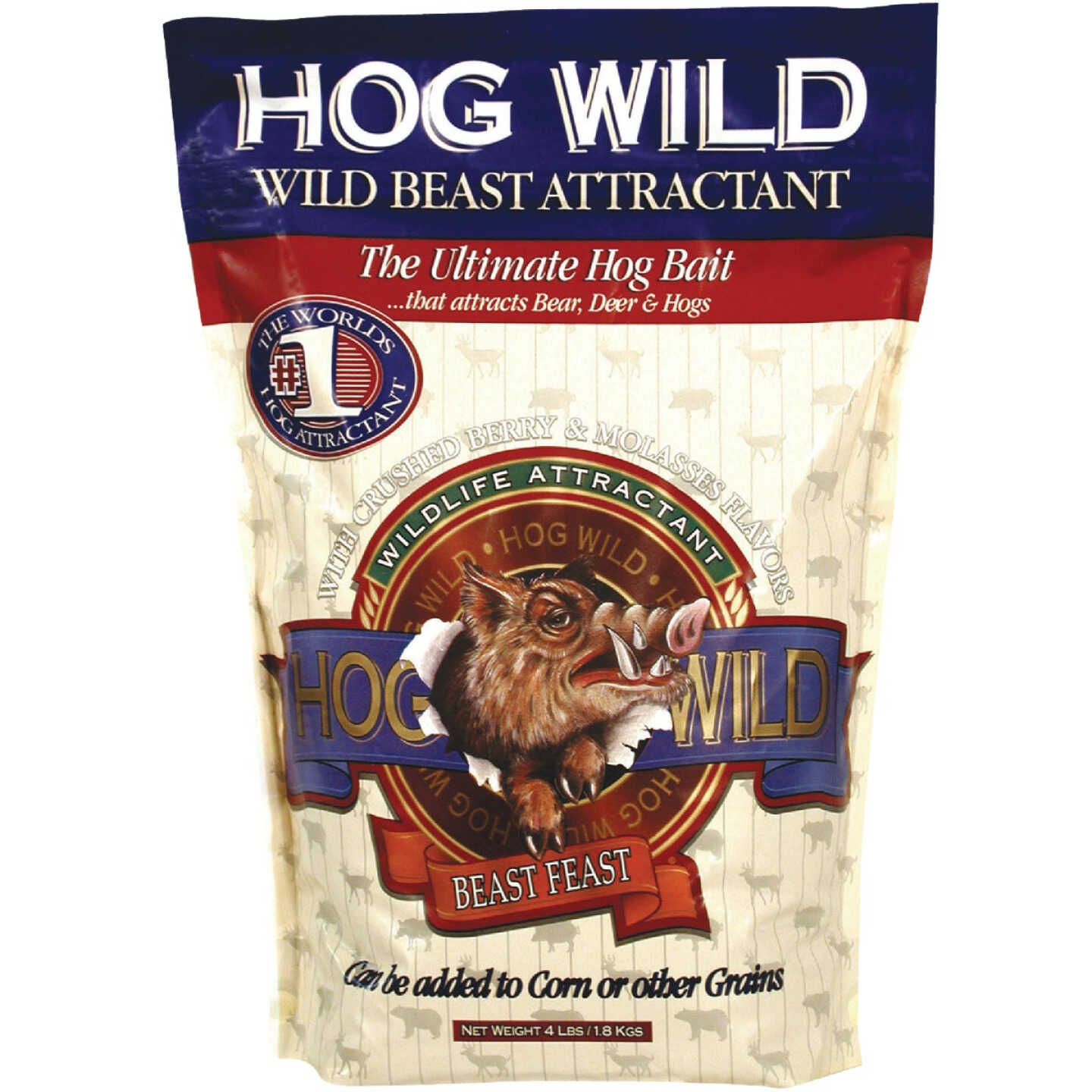 Evolved Habitats Hog Wild Beast 4 Lb. Granular Hog Attractant Image 1
