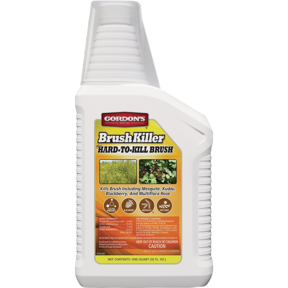 Gordon's 1 Qt. Concentrate Brush Killer for Hard-To-Kill Brush