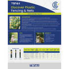 Tenax 2 Ft. H. x 25 Ft. L. High-Density Polyethylene Garden Fence, Green Image 5