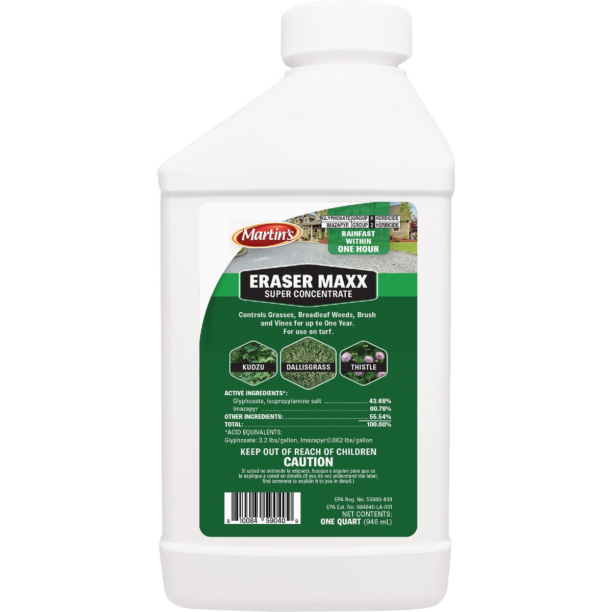 Martin's Eraser Maxx 1 Qt. Super Concentrate Herbicide