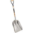 Do it Best 27 In. Wood D-Grip Handle #10 Aluminum Scoop Shovel Image 1