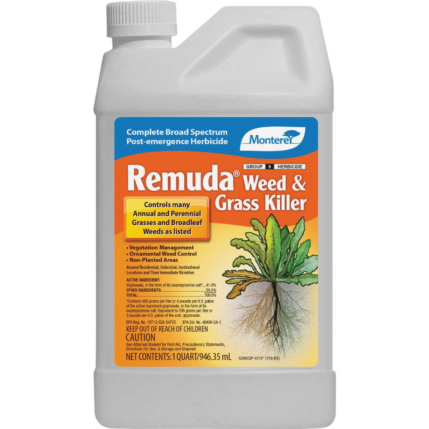 Monterey Remuda 1 Qt. Concentrate Weed & Grass Killer Image 1