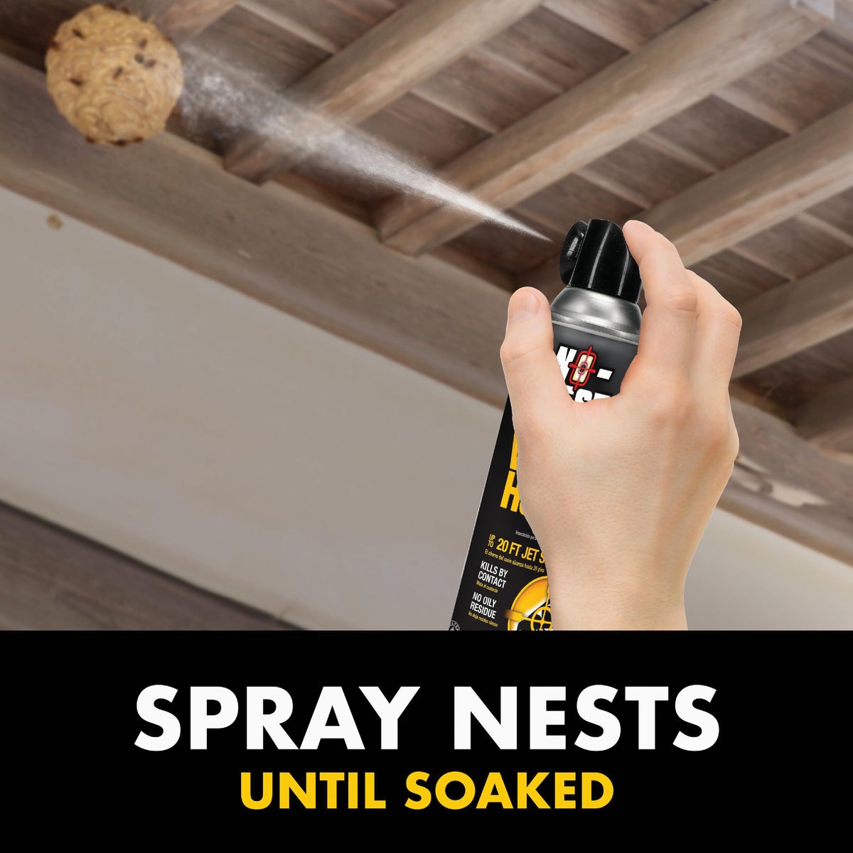 No-Pest 14 Oz. Liquid Aerosol Spray Wasp & Hornet Killer Image 4