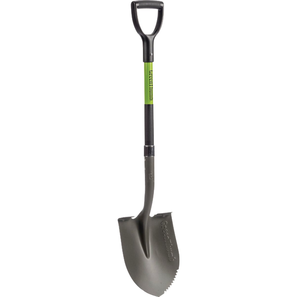 Green Thumb Fiberglass D-Handle Round Point Shovel