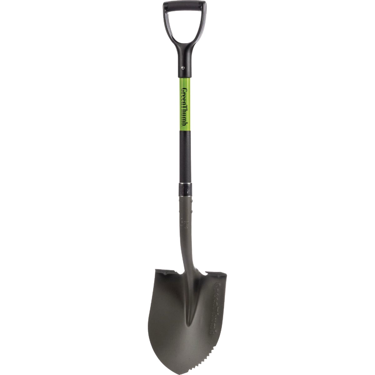 Green Thumb Fiberglass D-Handle Round Point Shovel Image 3