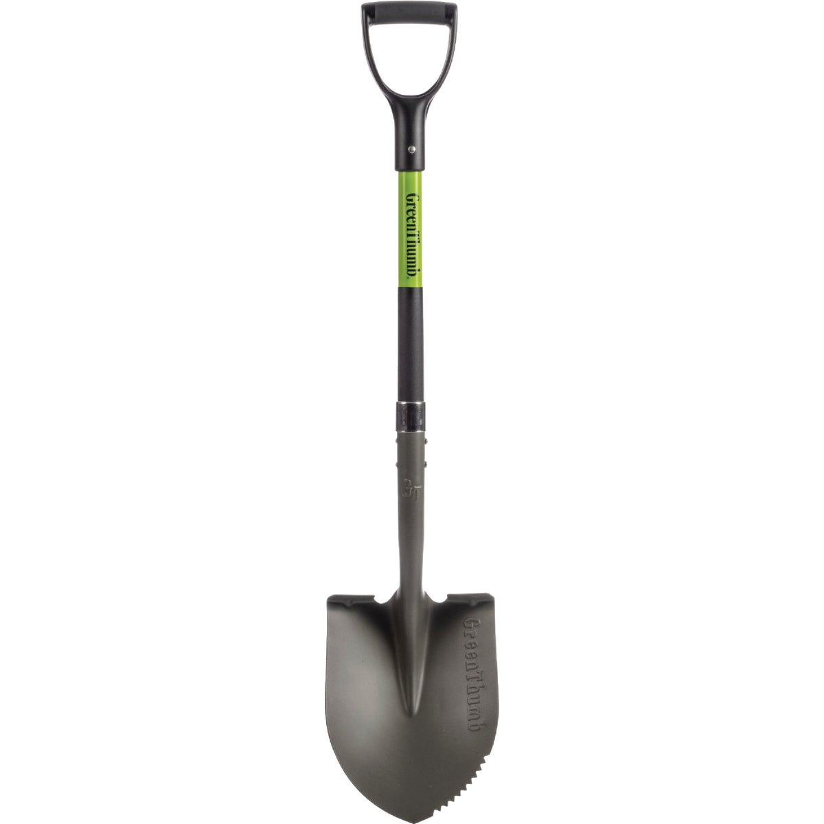Green Thumb Fiberglass D-Handle Round Point Shovel Image 2