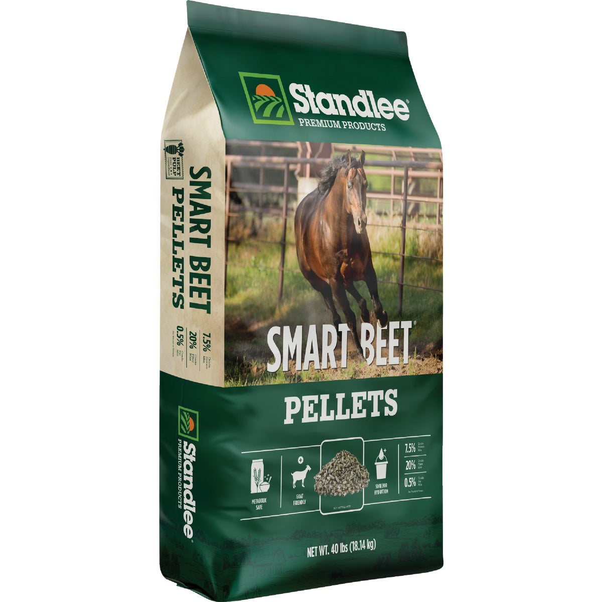 Standlee Premium Western Forage 40 Lb. Premium Smart Beet Pellets Image 6