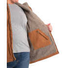Berne Softstone Women's Medium Brown Duck Sherpa-Lined Vest Image 7