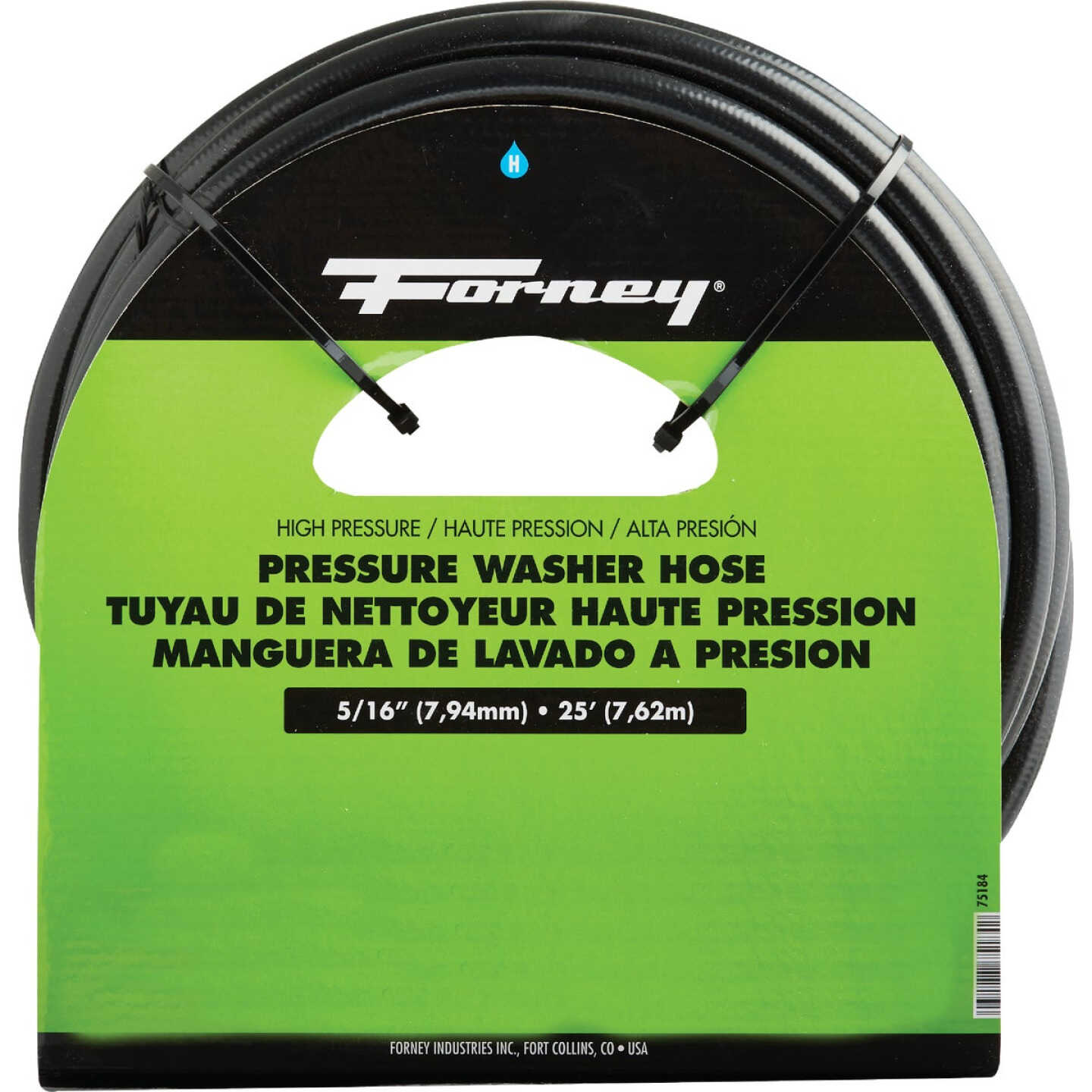 Forney 5/16 In. x 25 Ft. High Pressure Hose Image 1