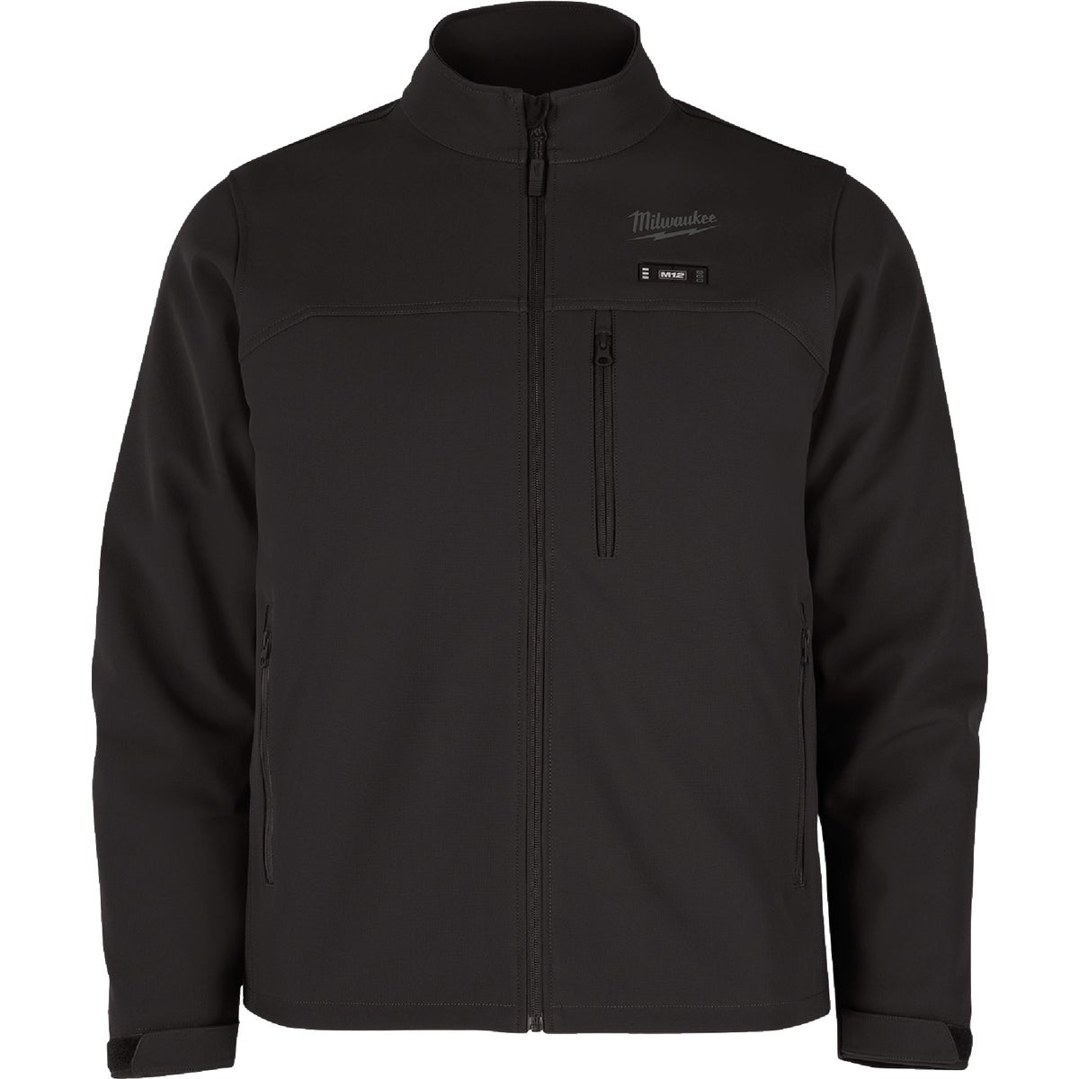 Milwaukee M12 TOUGHSHELL Men's Black Cordless Heated Jacket, 3XL