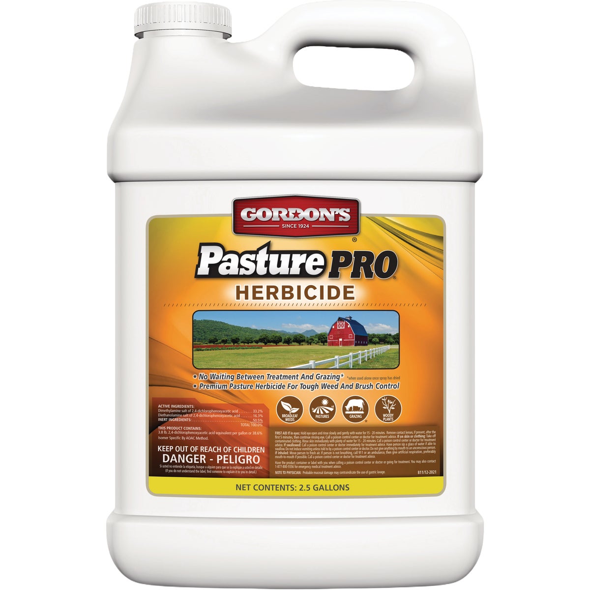 Gordon's Pasture Pro 2.5 Gal. Concentrate Herbicide Image 1