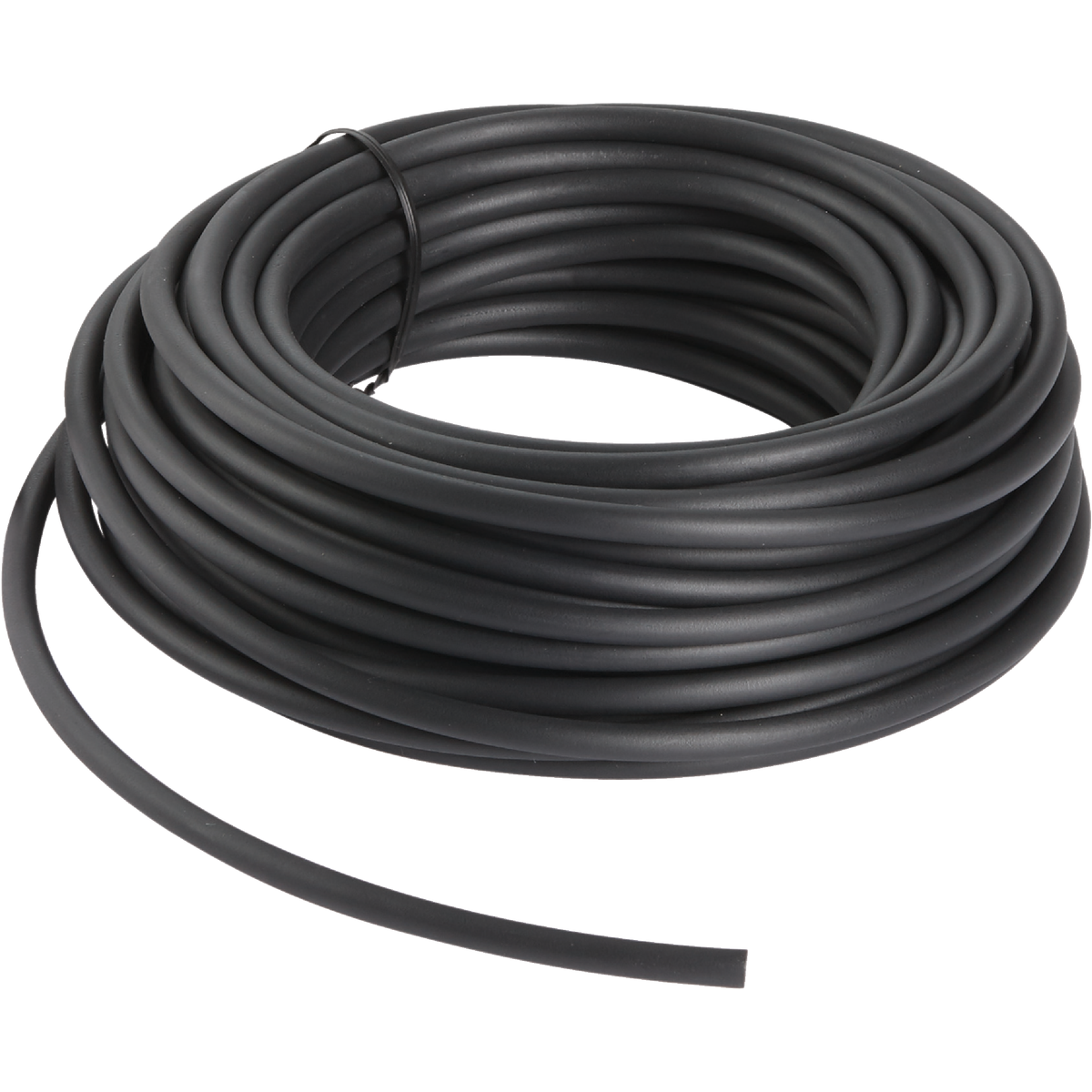 Rain Bird 1/4 In. x 50 Ft. Black Plastic Blank Drip Tubing