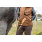 Berne Softstone Women's Large Brown Duck Sherpa-Lined Vest Image 2
