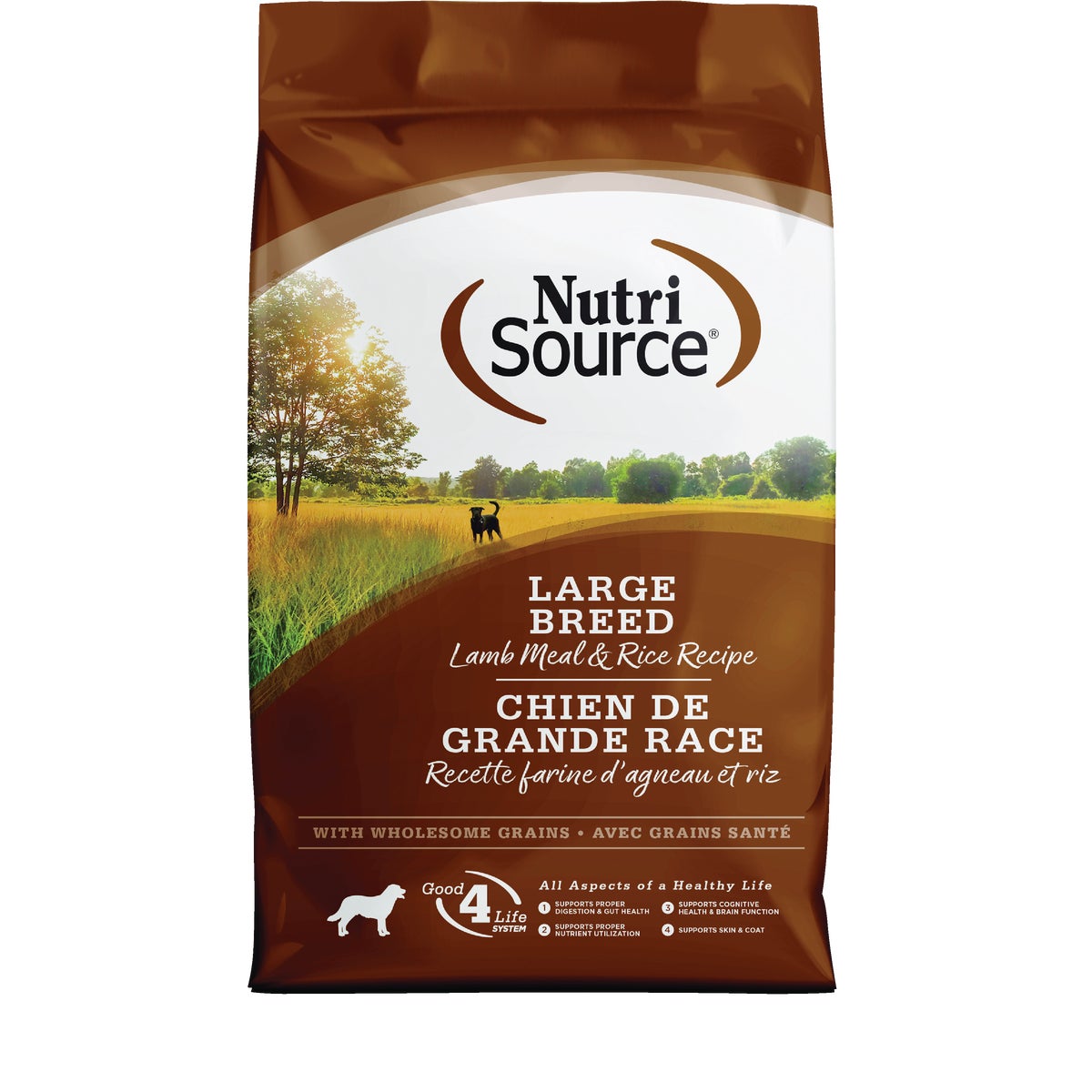 NutriSource 26 Lb. Lamb & Rice Recipe Large Breed Dog Food