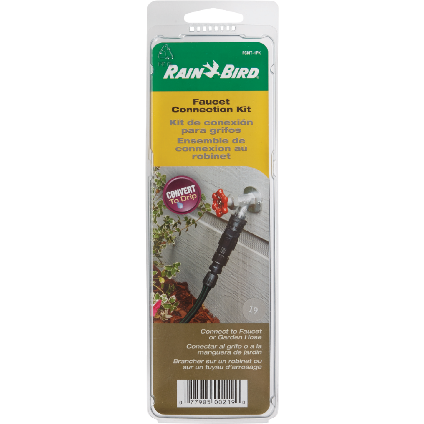 Rain Bird 3/4 In. Female Hose Thread x 1/2 In. Drip Tubing Hose-To-Drip Adapter Kit Image 2