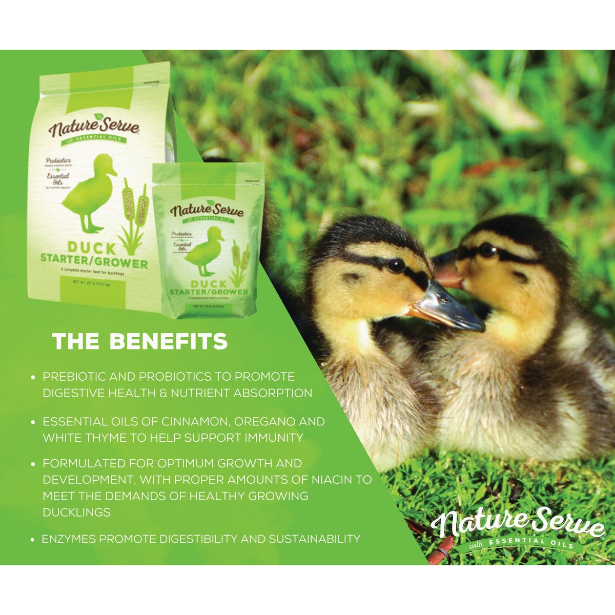 NatureServe 10 Lb. Duck Starter/Grower Image 2
