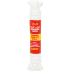 Do it Best 3/16 In. x 50 Ft. White Solid Braided Polypropylene Packaged Rope Image 1