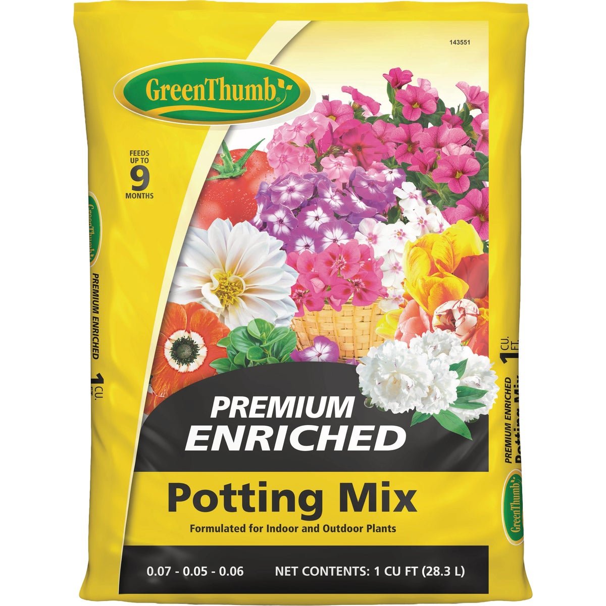 Green Thumb 1 Cu. Ft. Potting Soil