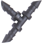 Raindrip 1/4 In. Barb x 1/4 In. Barb Tee (5-Pack) Image 2