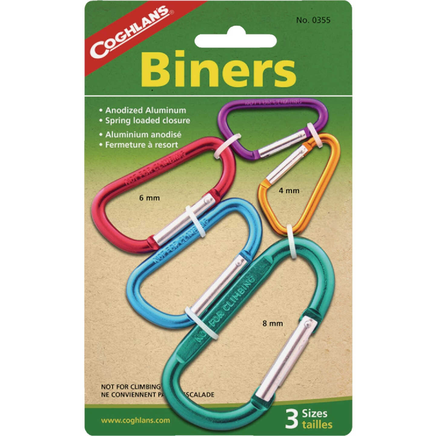 Coghlans Multi-Pack Carabiner (5-Pack) Image 1