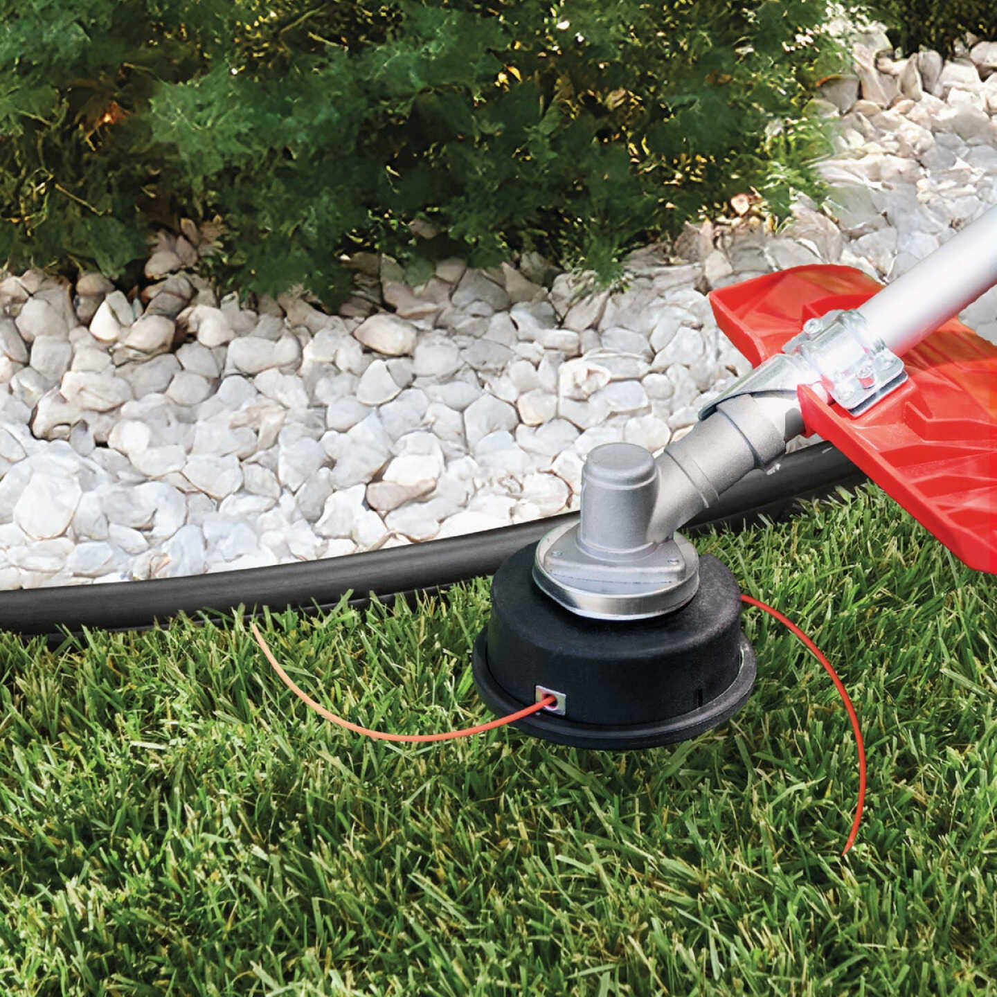 Master Mark Pro 5 In. x 20 Ft. Black Plastic Edging Kit with YardPack Image 2