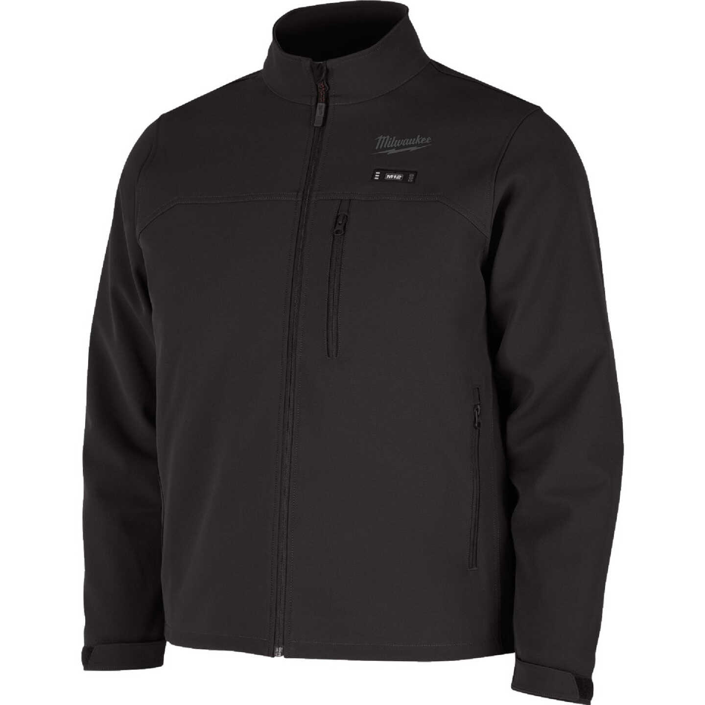 Milwaukee M12 TOUGHSHELL Men's Black Cordless Heated Jacket, M Image 3