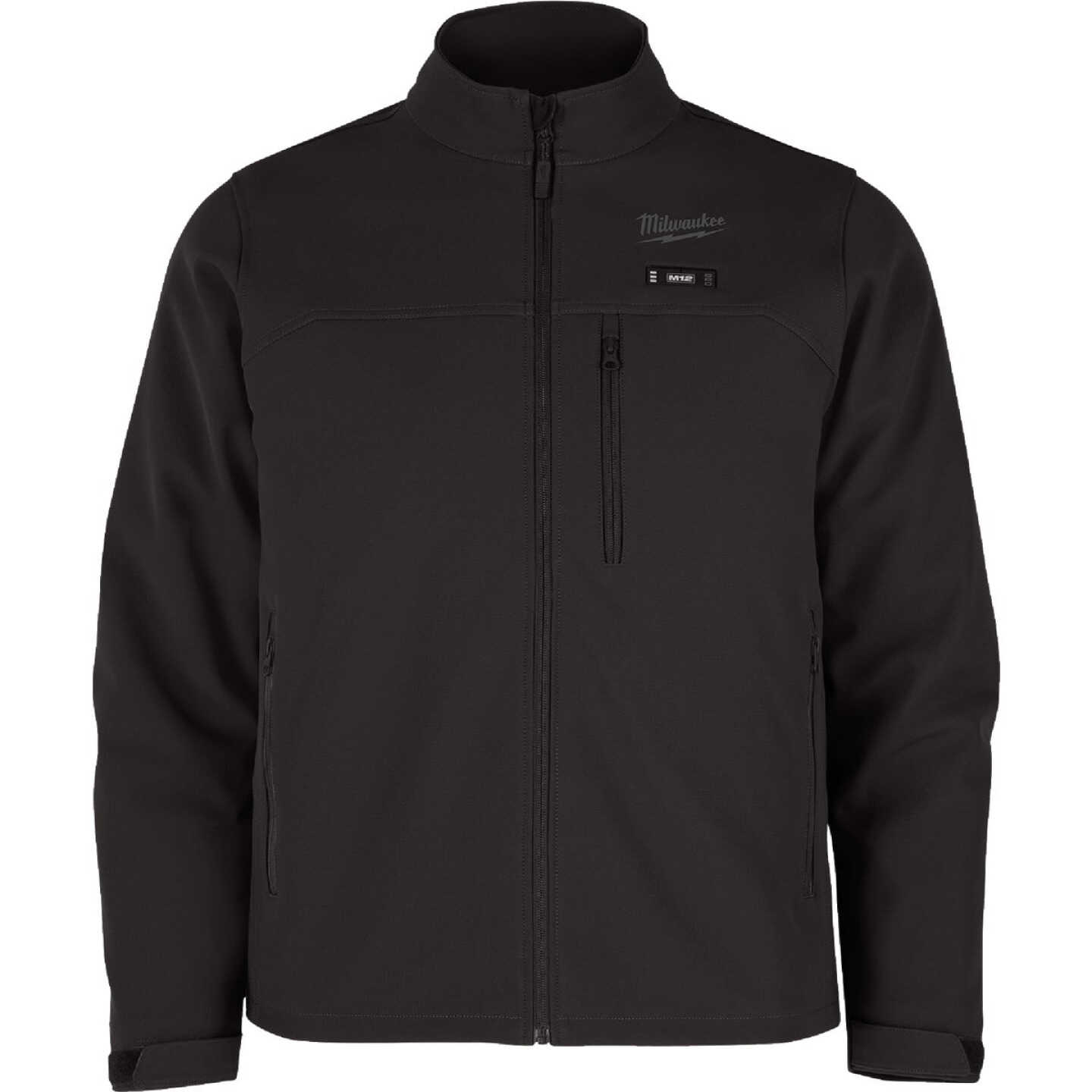 Milwaukee M12 TOUGHSHELL Men's Black Cordless Heated Jacket, M Image 1
