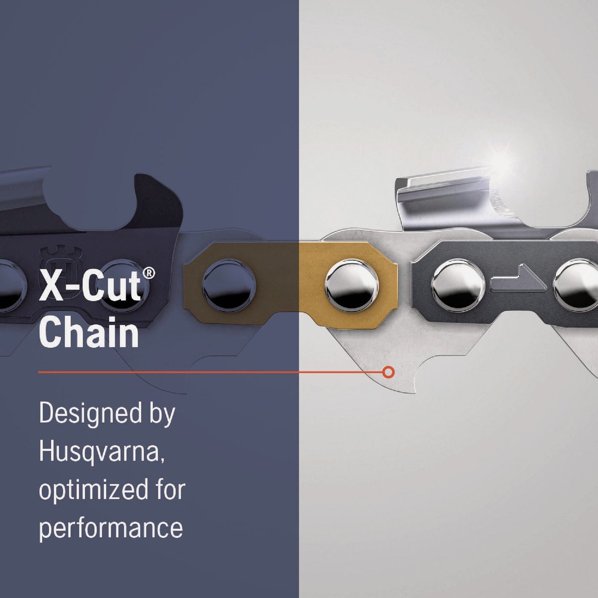 Husqvarna X-Cut 18 In. 72-Link Chainsaw Chain Image 4