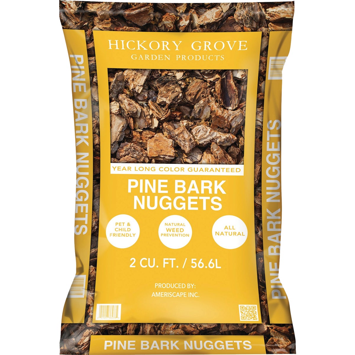 Hickory Grove 2 Cu Ft. Pine Bark Nuggets