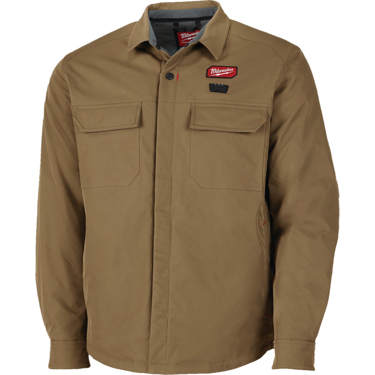 Milwaukee M12 Men's 2XL Khaki Heated Shirt Jacket