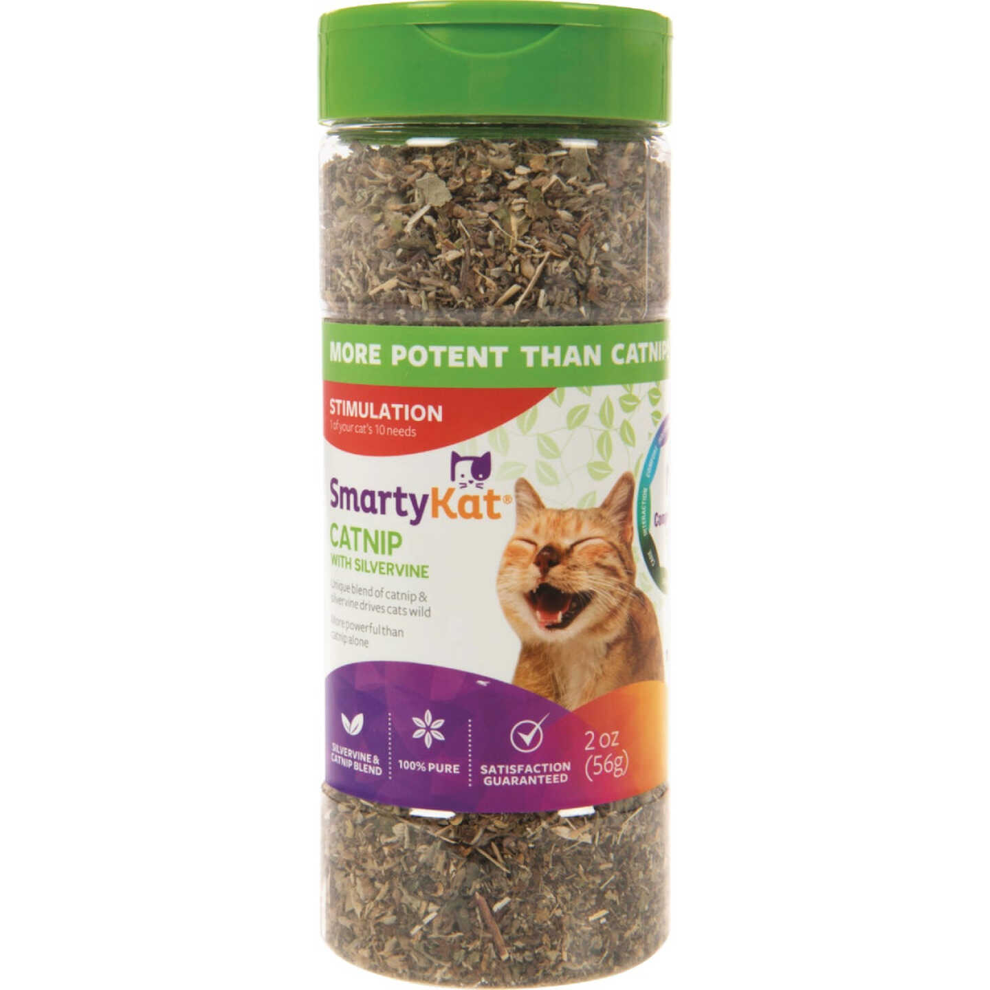 SmartyKat 2 Oz. Catnip with Silvervine Image 1