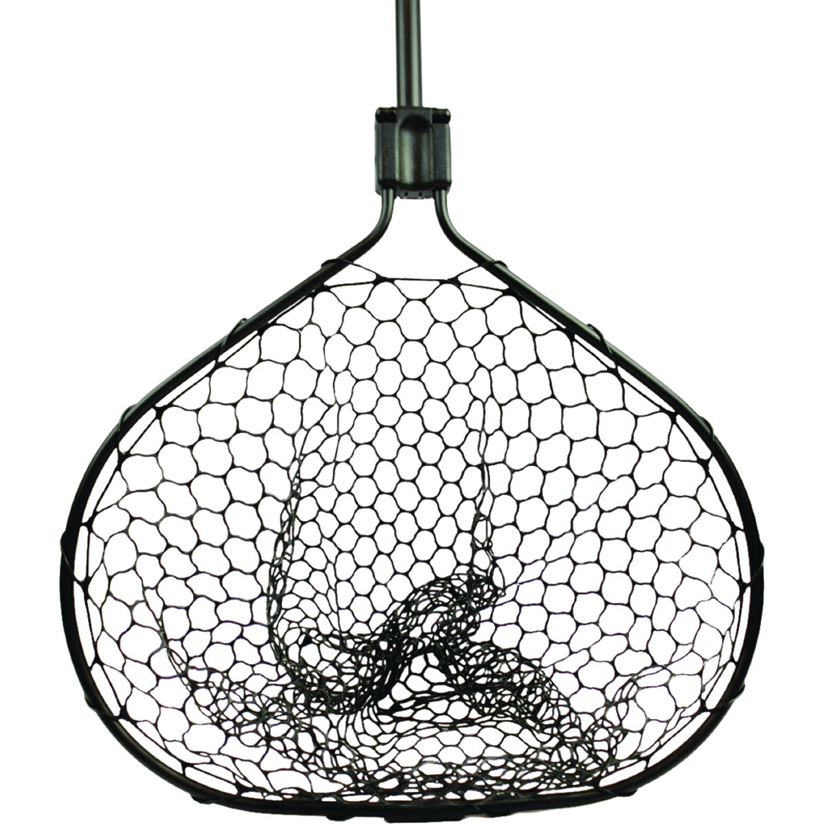 YakAttack Leverage Landing 20 In. x 21 In. Hoop with Foam Extension Fishing Net