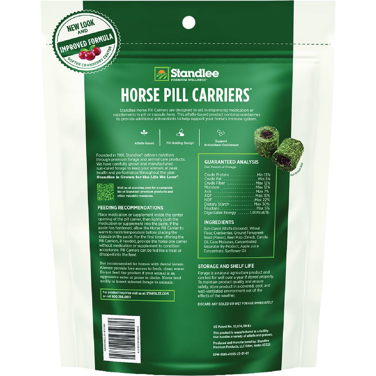 Standlee 7 Oz. Horse Pill Carriers Image 2