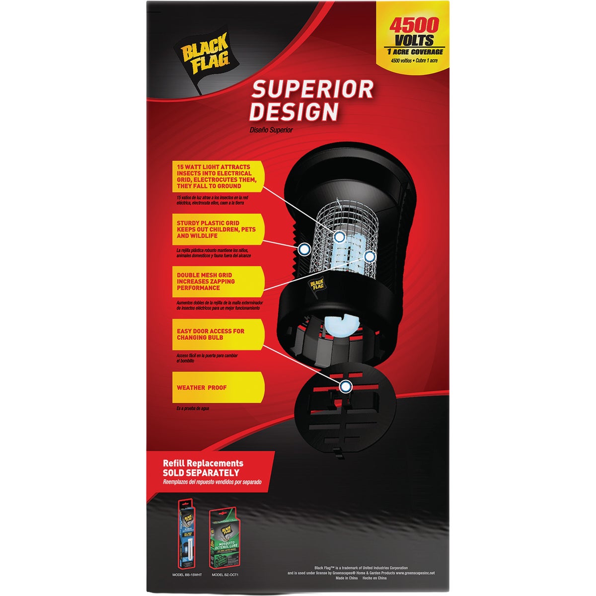 Black Flag Backyard Plus 1-Acre Coverage Area Bug Zapper Image 5