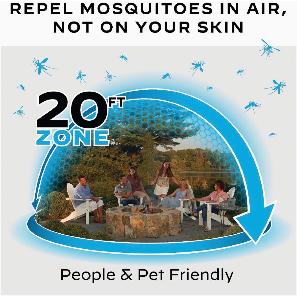 Thermacell Rechargeable Mosquito Repeller with Base Image 2