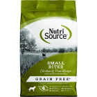 NutriSource 4 Lb. Small Bites Chicken & Pea Recipe Grain Free Dog Food Image 1