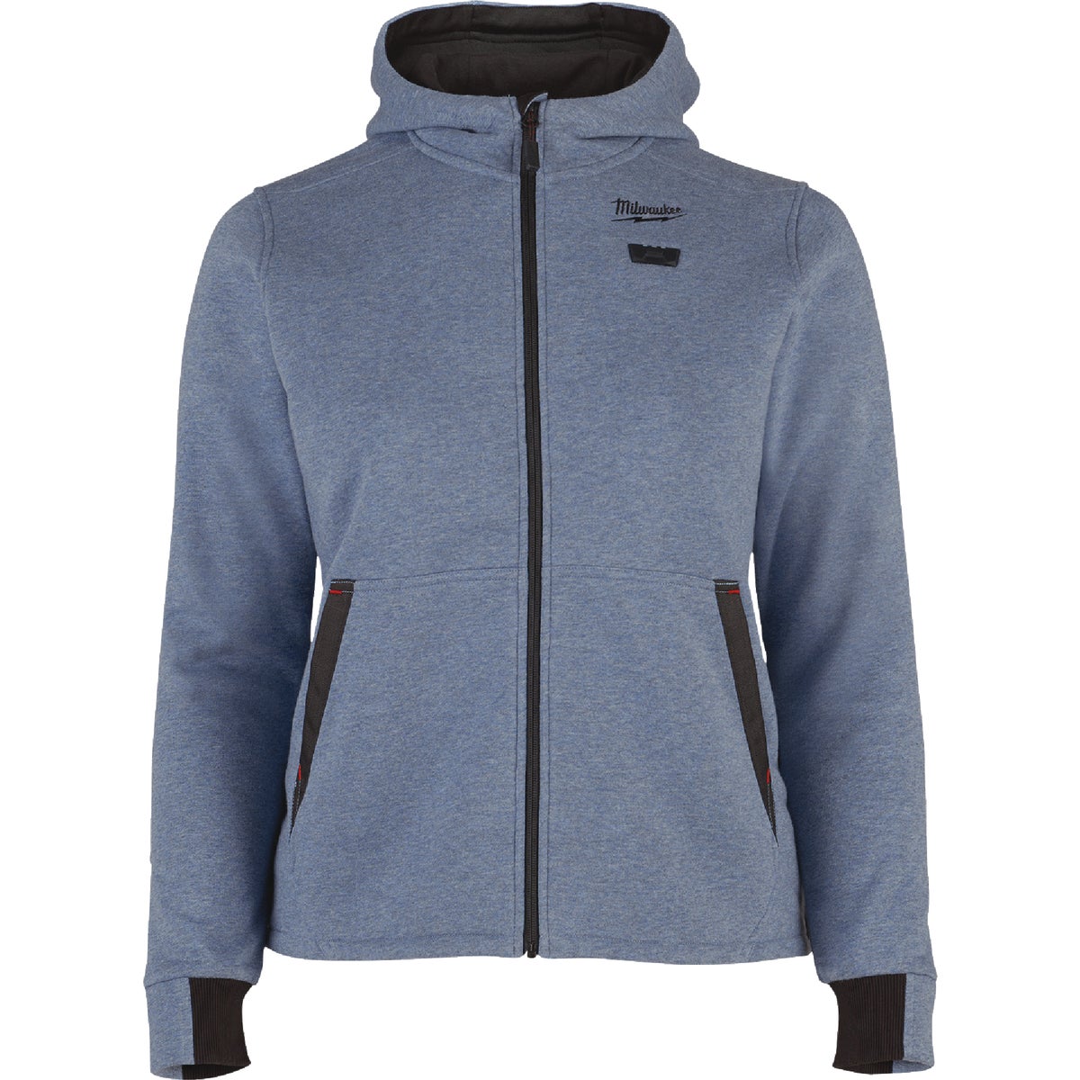 Milwaukee M12 Women's Medium Blue Full-Zip Heated Hoodie Kit