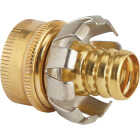 Best Garden 5/8 In. Female Brass Hose Coupling Mender Image 1