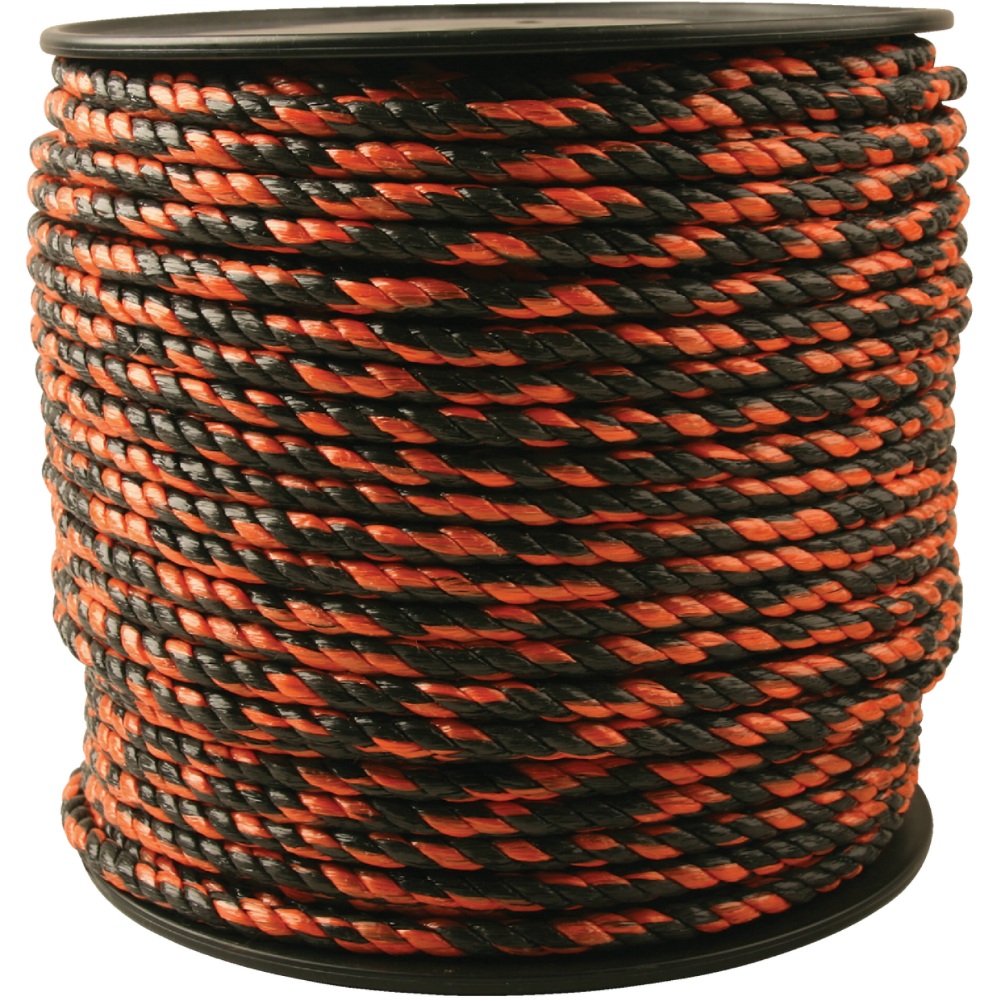 Do it Best 3/8 In. x 450 Ft. Orange & Black Truck Polypropylene Rope Image 1