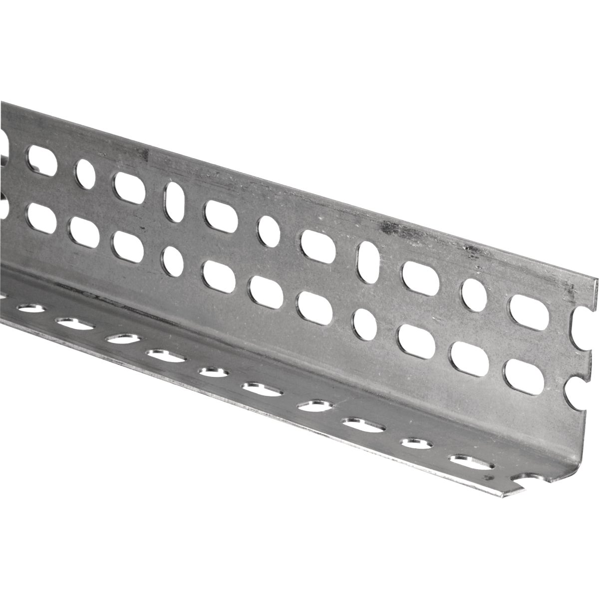 Hillman Steelworks Zinc-Plated 2-1/4 In. x 4 Ft. Offset Slotted Angle