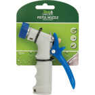 Best Garden Metal Insulated Grip Hot Water Pistol Nozzle, Blue & Gray Image 2