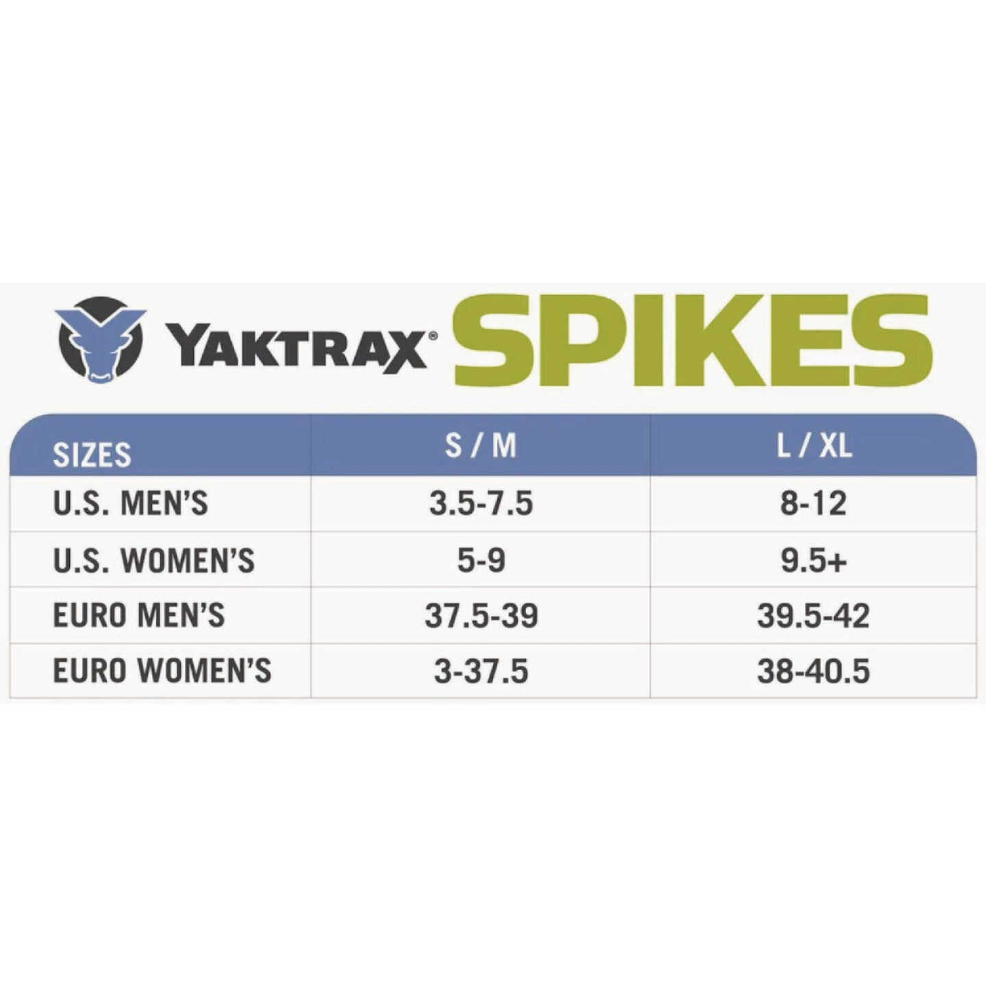 Yaktrax Large/XL Boot & Shoe Traction Spikes Image 2
