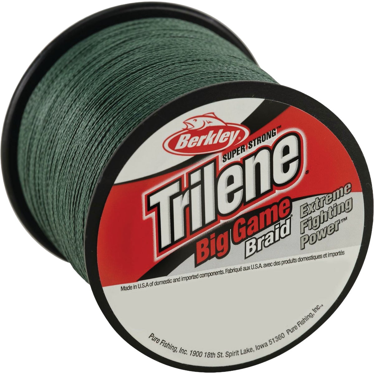 Berkley Trilene Big Game Braid 30 Lb. 990 Ft. Fishing Line Image 1