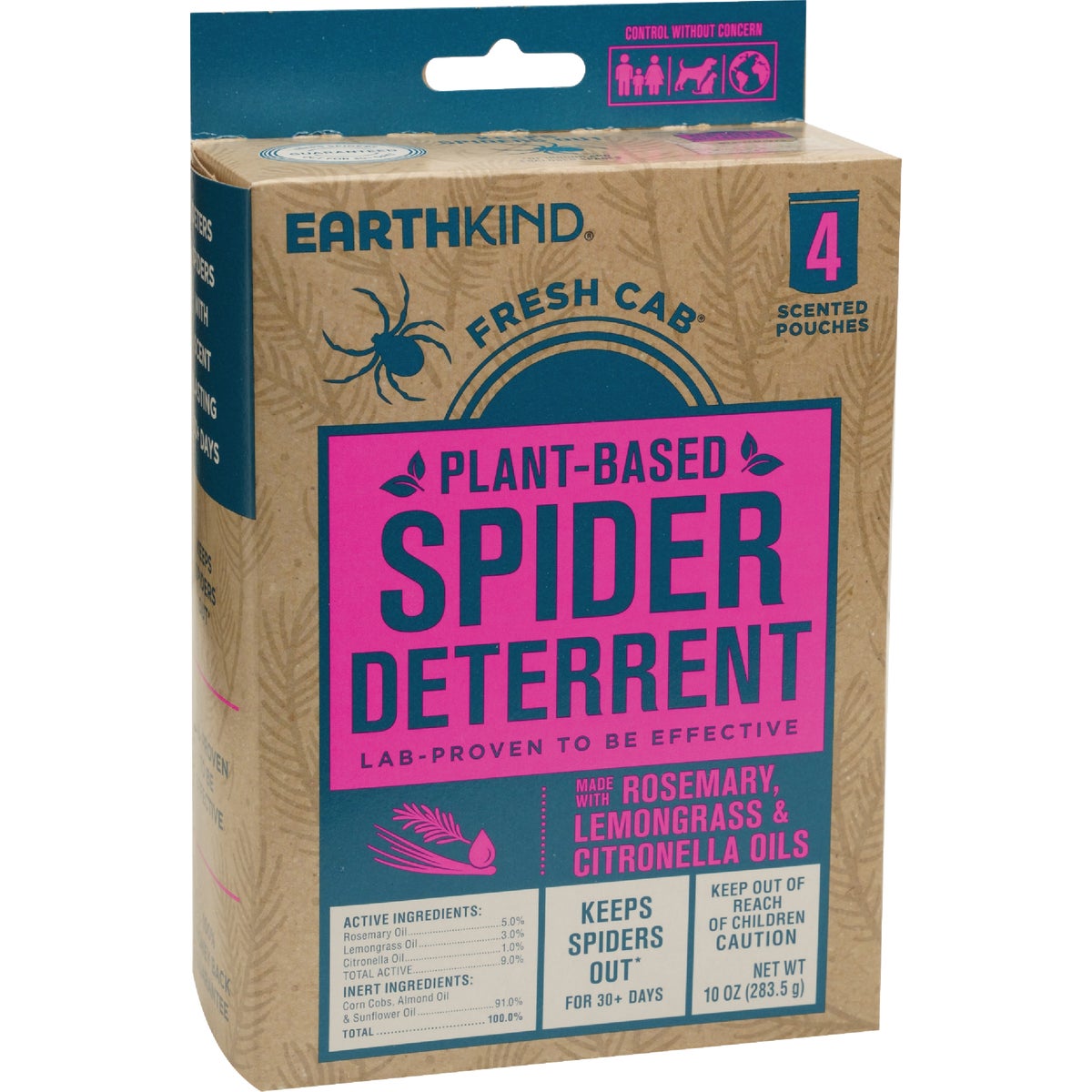 EarthKind Fresh Cab Spider Deterrent (4-Pack) Image 5