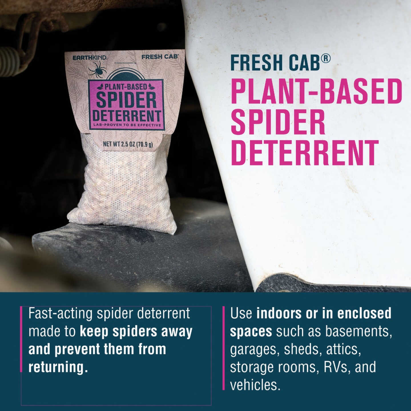 EarthKind Fresh Cab Spider Deterrent (4-Pack) Image 2