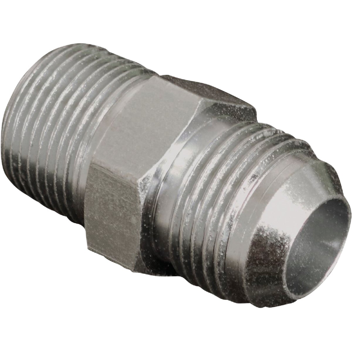 Apache 1/2 In. Male JIC x 1/2 In. Male Pipe Straight Hydraulic Hose Adapter Image 1