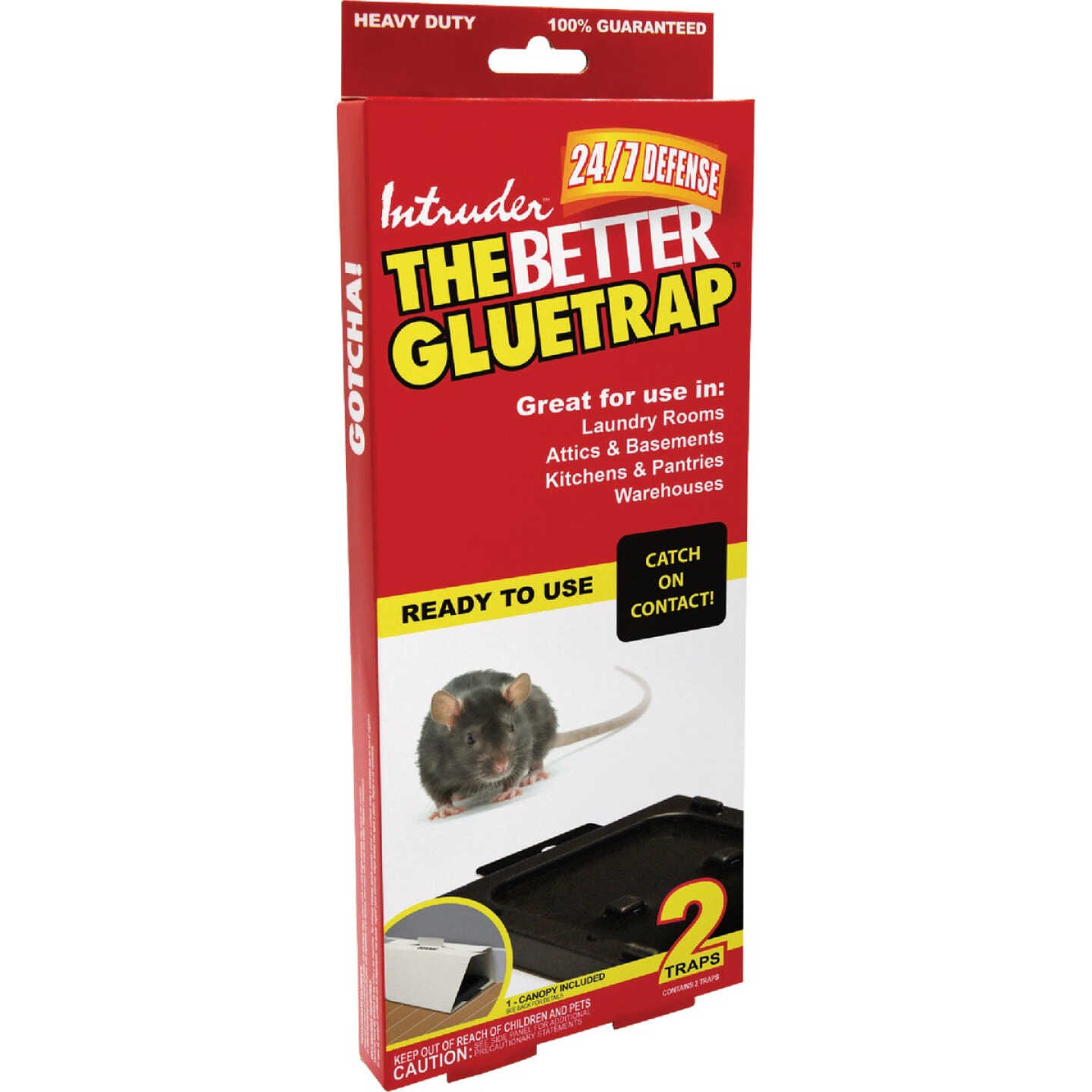 Intruder The Better GlueTrap with Canopy (2-Pack) Image 2
